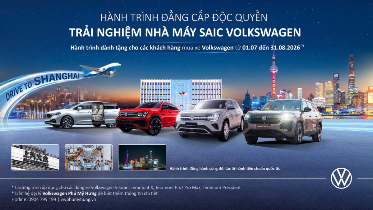 Khuyến mãi xe Volkswagen tháng 7 2026 – Cập Nhật Giá Xe Và Ưu Đãi Mới Nhất Tại Volkswagen Phú Mỹ Hưng
