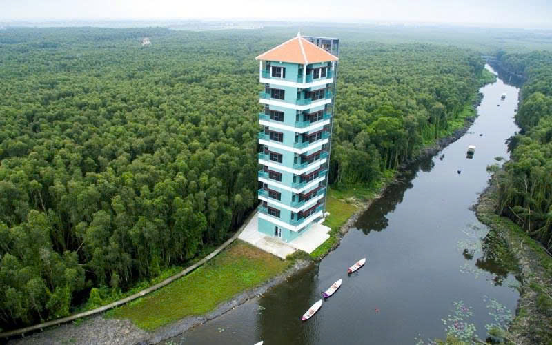 Làng nổi Tân Lập khu vực Long An cũ nay thuộc Tây Ninh